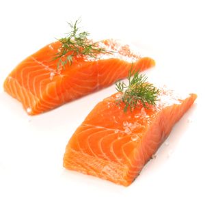 Zalmfilet zonder huid porties